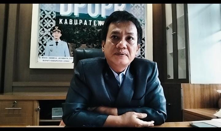 Pelaksana tugas (Plt) kepala Dinas PUPR Lebak H Dade Yan Apriyandih (Foto: Bilhakimtv)